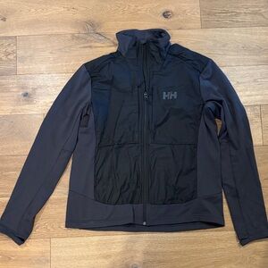 Helly Hansen Men's Black and Gray Performance Jacket Size XL